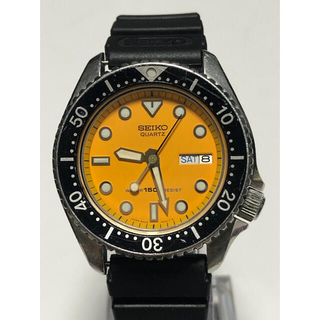セイコー(SEIKO)の完動美品 SEIKO オレンジ DIVERS 6458-600A(腕時計(アナログ))
