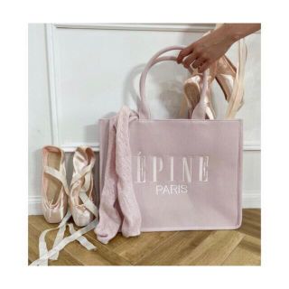 エピヌ(épine)の【限定品】ÉPINE PARIS BAG ピンク(トートバッグ)