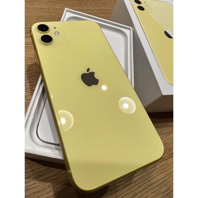 iPhone(アイフォーン)の【値下げしました】Apple iPhone 11 128GB SIMフリー  スマホ/家電/カメラのスマートフォン/携帯電話(携帯電話本体)の商品写真