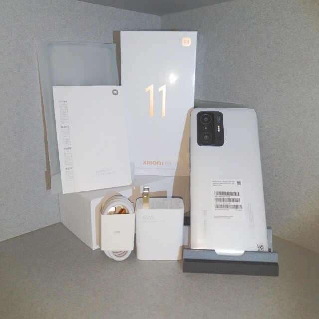 可愛すぎるフェミニンデザイン♪ Xiaomi 11T 8GB / 128GB ムーンライト