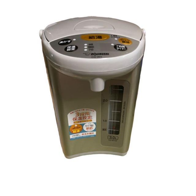 象印 　ZOJIRUSHI　電気ポット 3.0L 　CD-WY30-HA　グレー 1