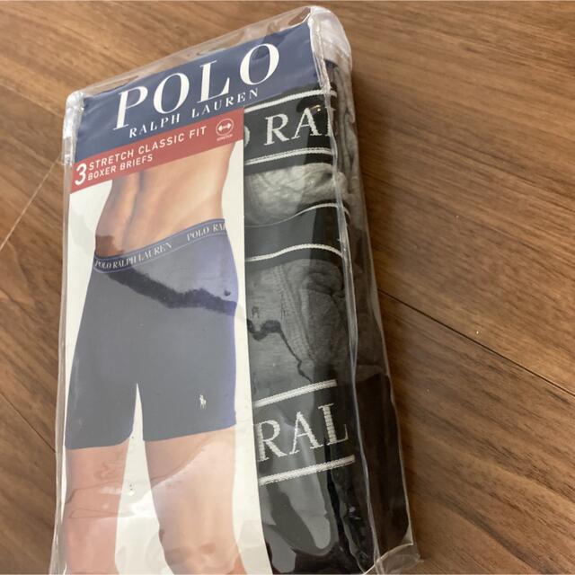 POLO RALPH LAUREN(ポロラルフローレン)のラルフローレン　ボクサーパンツ　３枚セット　Sサイズ メンズのアンダーウェア(ボクサーパンツ)の商品写真