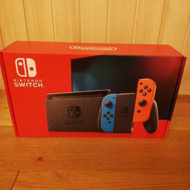 【新品・未開封品】 Nintendo Switch 新型 本体 ネオンブルー