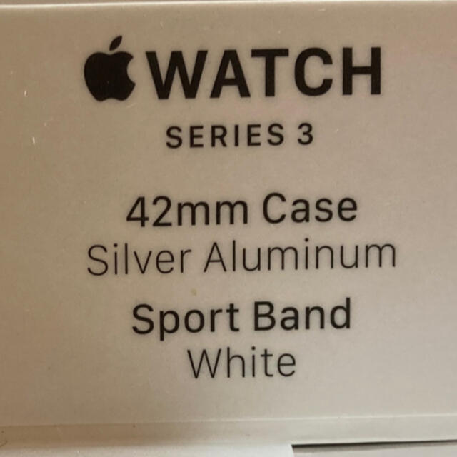 APPLE WATCH 3 GPSモデル SVAL WT140-210