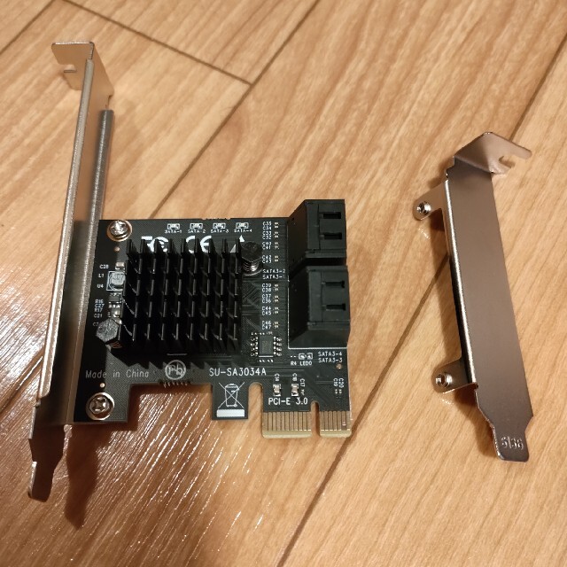 SATA拡張ボード ZYT-3034A PCI-e Asmedia 拡張カードSATA 増設ボード 高速インターフェースカード PCIEから6ポートSATA3.0ハードディスク6G ASM1166マスターGEN3 SATA変換アダプター Windows8 10対応