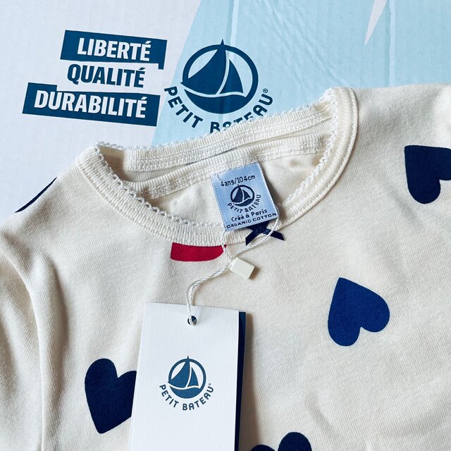 PETIT BATEAU(プチバトー)のこうちゃん様専用▪︎ キッズ/ベビー/マタニティのキッズ服女の子用(90cm~)(Tシャツ/カットソー)の商品写真