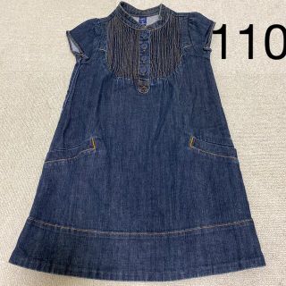 ベビーギャップ(babyGAP)のGAP デニム　ワンピース　女の子 110サイズ(ワンピース)