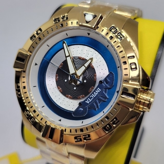 INVICTA(インビクタ)のInvicta 51mm S1Rally “ローター＆キャリパー” ゴールド メンズの時計(腕時計(アナログ))の商品写真