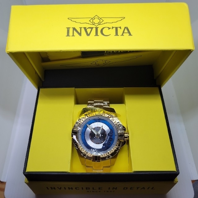 INVICTA(インビクタ)のInvicta 51mm S1Rally “ローター＆キャリパー” ゴールド メンズの時計(腕時計(アナログ))の商品写真