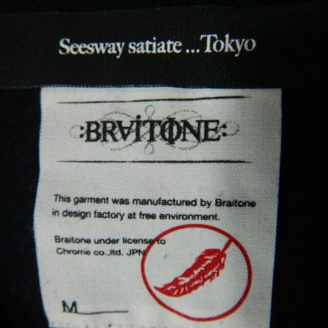 BRAITONE(ブライトン)の7704　BRAITONE　seesway satiate コラボ　tシャツ メンズのトップス(Tシャツ/カットソー(半袖/袖なし))の商品写真