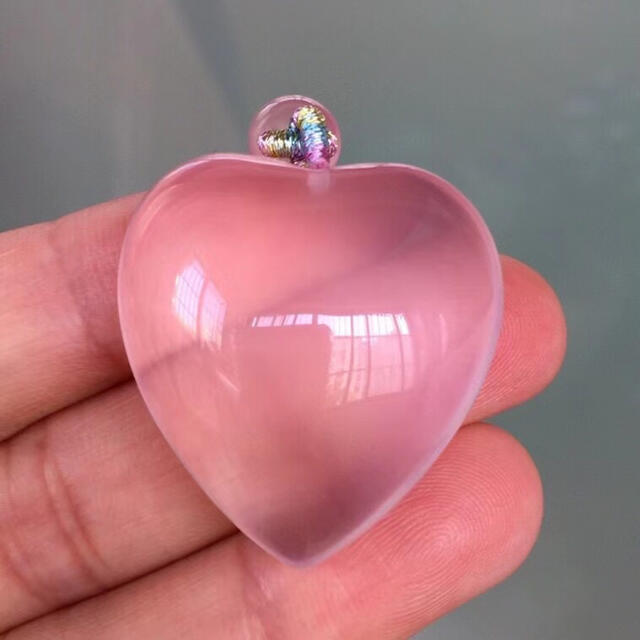 ⭐︎【天然】ローズクォーツ ネックレス 29.7g-