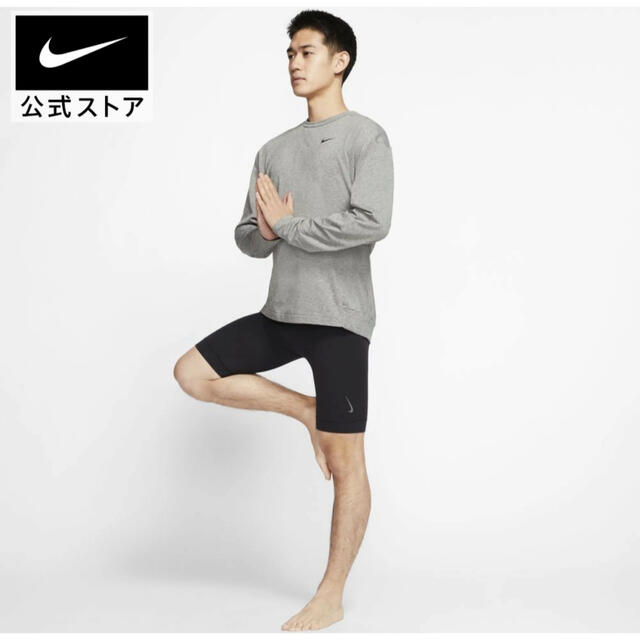 新品 NIKE ナイキ メンズ ヨガ ショートスパッツ トレーニングパンツ LメンズボトムスL