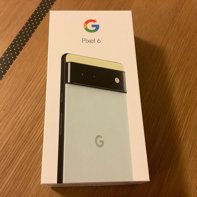 Google Pixel6 128GB SortaSeafoam グリーン