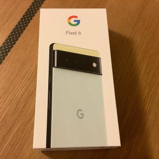 グーグルピクセル(Google Pixel)のGoogle Pixel6 128GB SortaSeafoam グリーン (スマートフォン本体)