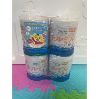 モリナガニュウギョウ(森永乳業)のりー様専用 森永 チルミル 大缶 800g 粉ミルク x 4 = 3200g(哺乳ビン)