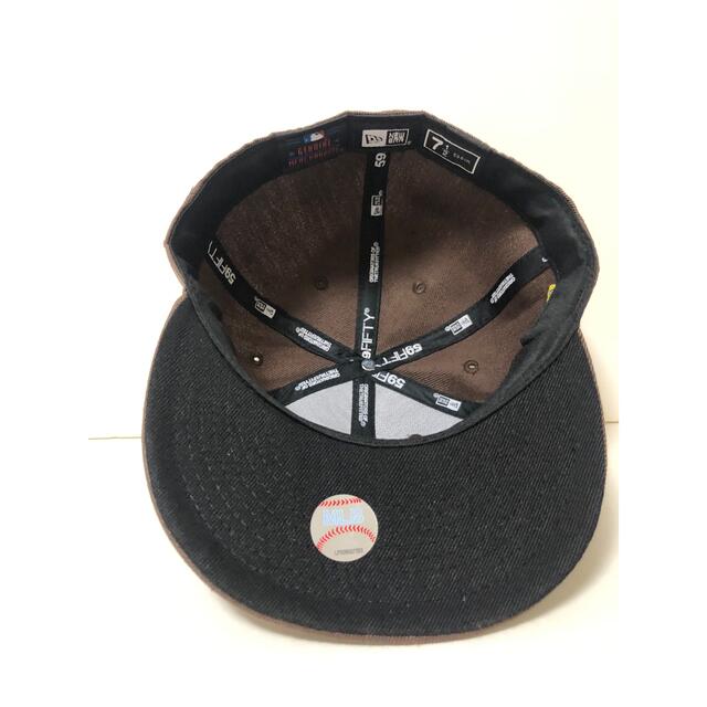 NEW ERA(ニューエラー)の新品 未使用品 NEW ERA製 59FIFTY MLB キャップ パドレス メンズの帽子(キャップ)の商品写真