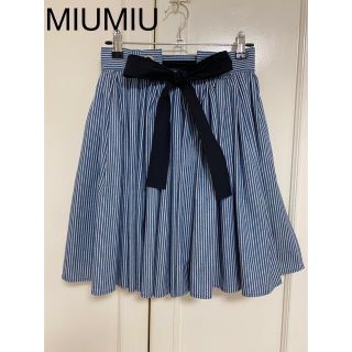 ミュウミュウ フレアスカート ミニスカートの通販 38点 | miumiuの