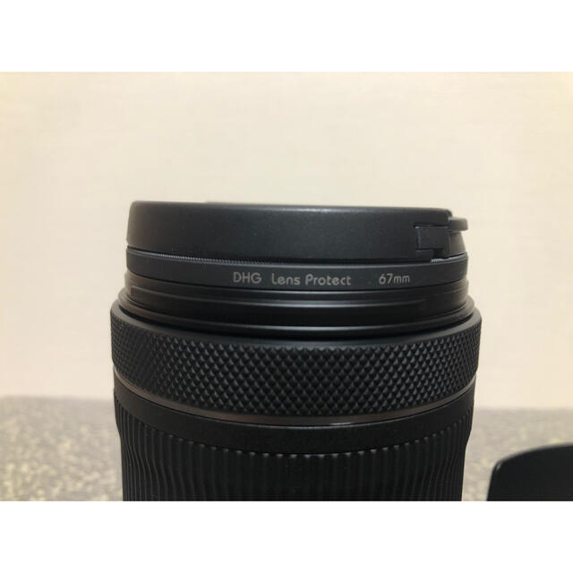 CANON RF24-105mm F4-7.1 IS STM フード フィルタ付