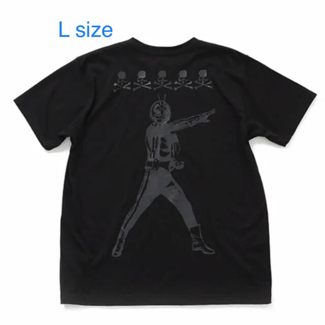 mastermind JAPAN(マスターマインドジャパン)のmastermind JAPAN ×仮面ライダー50周年記念コラボTシャツ Ｌ メンズのトップス(Tシャツ/カットソー(半袖/袖なし))の商品写真