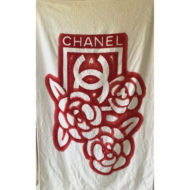 専用　CHANEL パイル地　トートバッグ　大判タオルセット