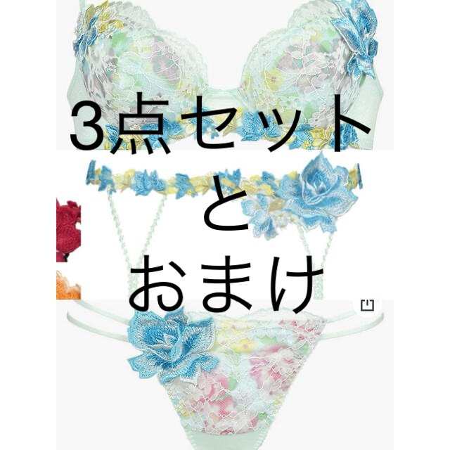 3セットD65ブラジャーTショーツガーターベルトワコール saluteサルート ...
