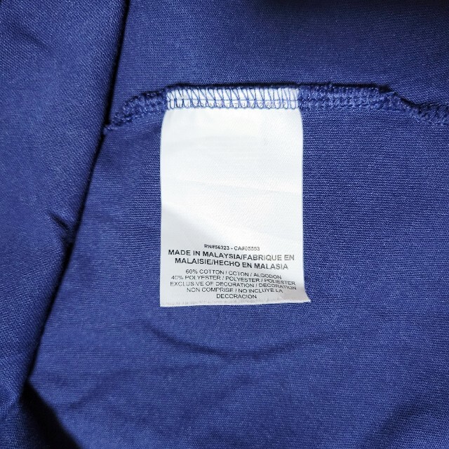 NIKE(ナイキ)のNIKE プリントTシャツ JUST DO IT ドライフィット ネイビーXL メンズのトップス(Tシャツ/カットソー(半袖/袖なし))の商品写真