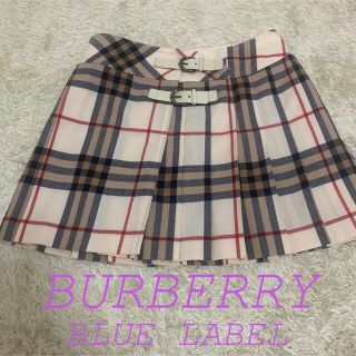 バーバリーブルーレーベル(BURBERRY BLUE LABEL)のBURBERRY BLUE LABEL バーバリー　ミニスカート　ノバチェック(ミニスカート)