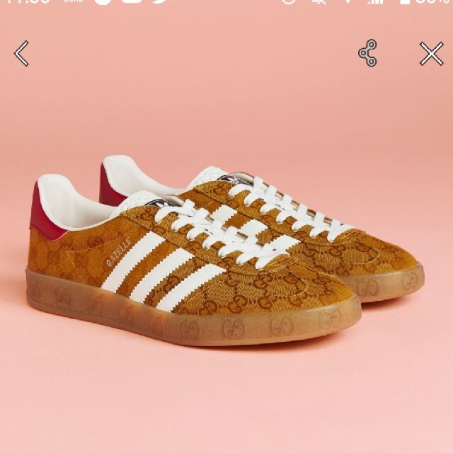 正規品 adidas Gazelle x Gucci Wmns Gucci ガゼル メンズ アディダス