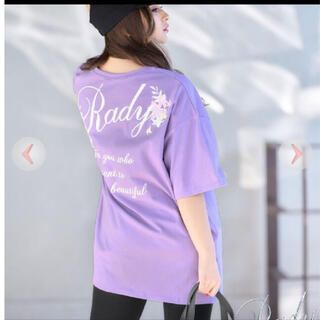 レディー(Rady)のRady  フラワーバックロゴTシャツ(Tシャツ(半袖/袖なし))