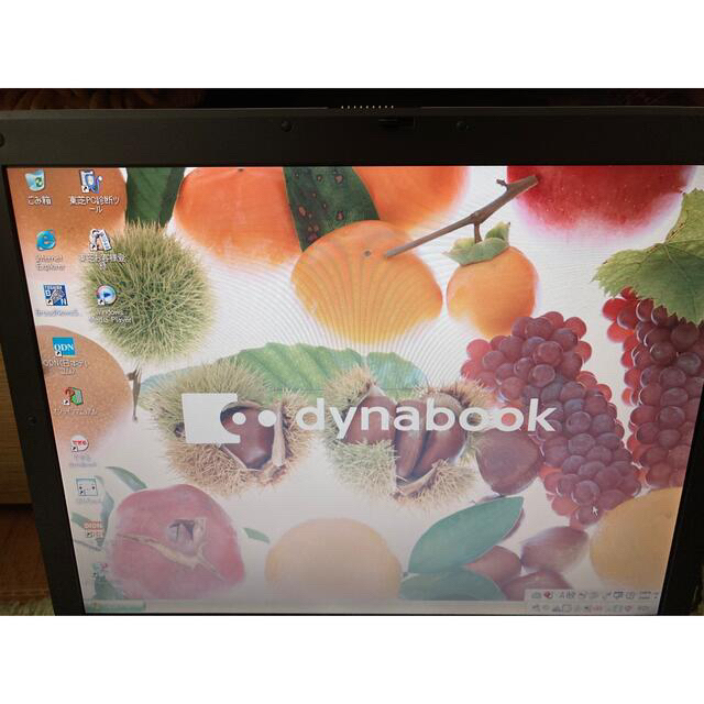 東芝(トウシバ)のノートパソコン dynabook AX/630LP WinXP DVDデッキ スマホ/家電/カメラのPC/タブレット(ノートPC)の商品写真
