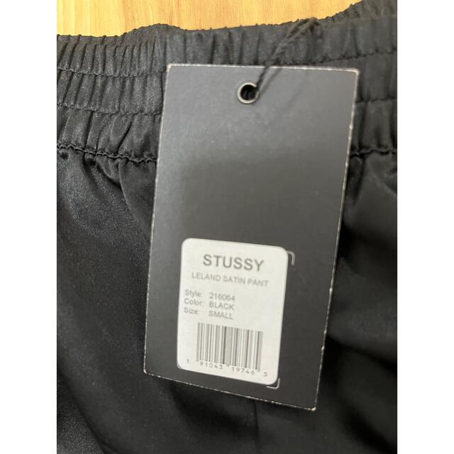 STUSSY(ステューシー)のSTUSSY Leland Satin Pant サテンパンツ S 未使用 レディースのパンツ(カジュアルパンツ)の商品写真