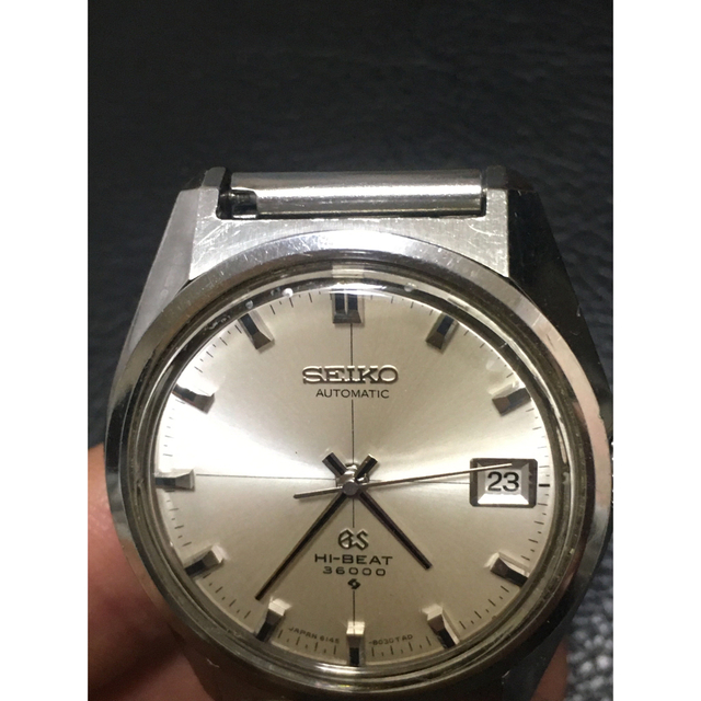 Grand Seiko(グランドセイコー)の福助様専用　グランドセイコー 61GSクロスライン 6145-8000 68年製 メンズの時計(腕時計(アナログ))の商品写真