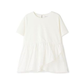 エヌナチュラルビューティーベーシック(N.Natural beauty basic)の新品 ペプラム カットソー (カットソー(半袖/袖なし))