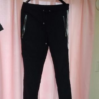 美品。リサウンドクロージング ナイロンラインスキニーパンツ3サイズ-