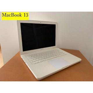 アップル(Apple)の本日限A441人気のMacBook 13白 ジャンク品(ノートPC)