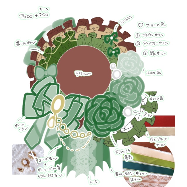 みみさま専用ページ ロゼットオーダーの通販 by merumeru_suzuta|ラクマ