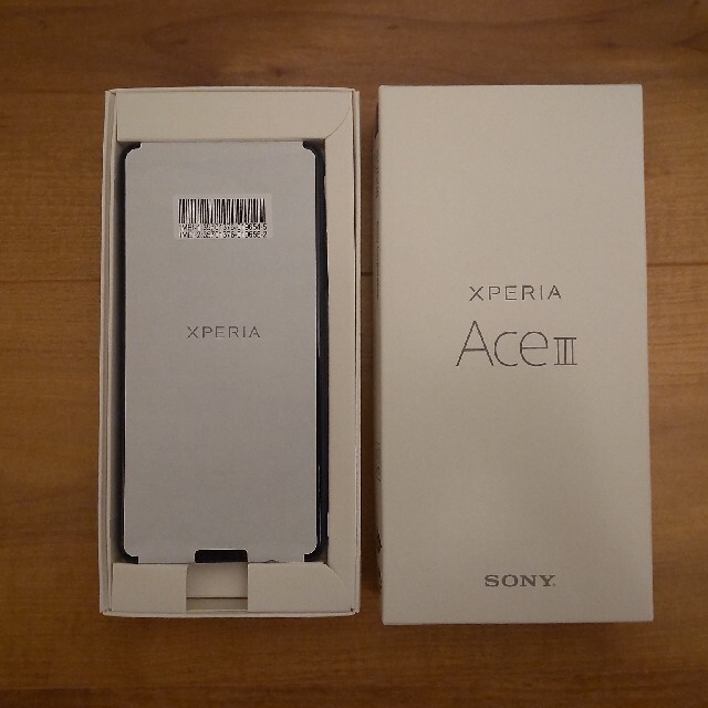 xperia ace ⅲ uq 未使用未通電スマホ/家電/カメラ