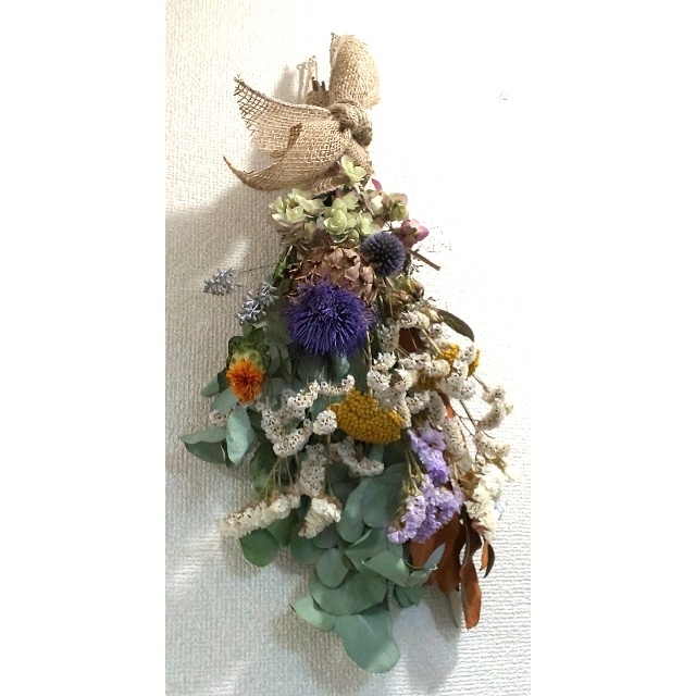 Sold』º*°✧アーティチョークのボタニカルスワッグ✧*。°ドライフラワー