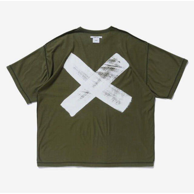 22SS WTAPS CROSS SS COTTON Tシャツ S ブラックメンズ