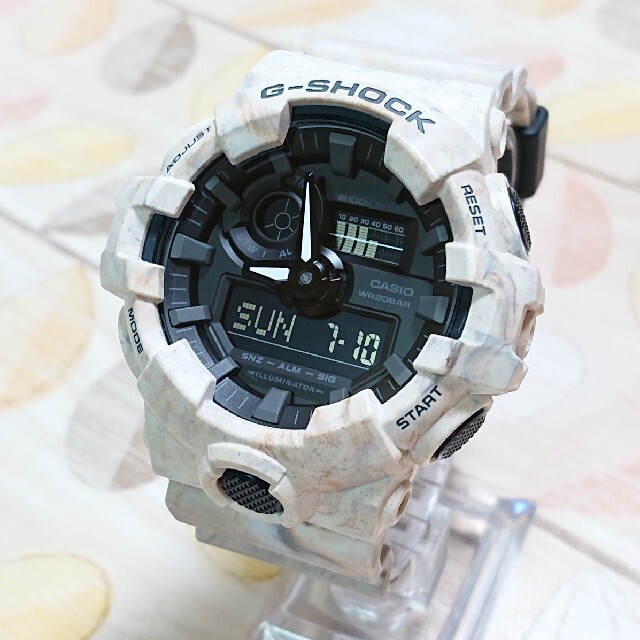 美品【CASIO/G-SHOCK】アナデジ腕時計 GA-700WM-5AJF