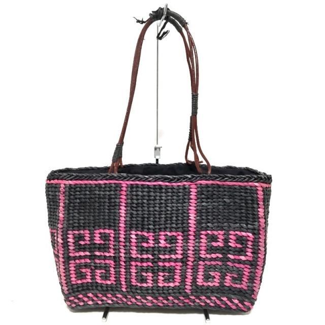 GIVENCHY(ジバンシィ)のジバンシー トートバッグ - 黒×レッド レディースのバッグ(トートバッグ)の商品写真