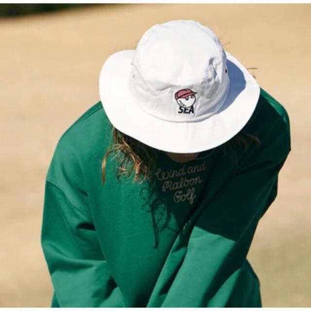 完売品❌ WIND AND SEA❌Malbon Golf ハット-