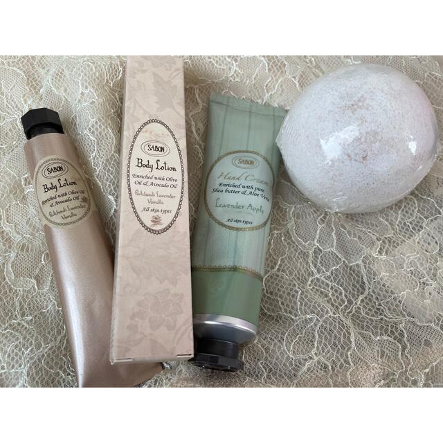 SABON(サボン)のsabon ハンドクリーム　ボディローション　バスボール コスメ/美容のボディケア(ボディローション/ミルク)の商品写真