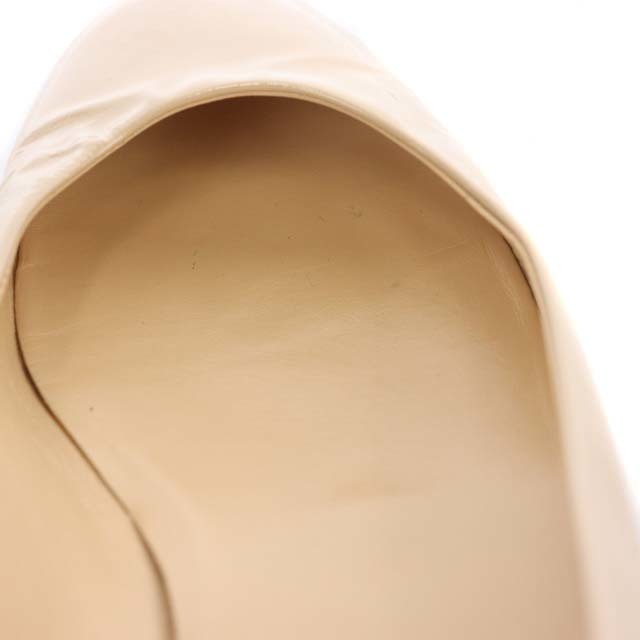 FABIO RUSCONI(ファビオルスコーニ)のファビオルスコーニ パンプス ローヒール 25.5～26.0cm ピンクベージュ レディースの靴/シューズ(ハイヒール/パンプス)の商品写真