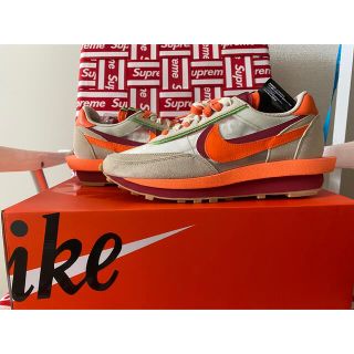 ナイキ(NIKE)のClot Sacai Nike LD Waffle Orange(スニーカー)