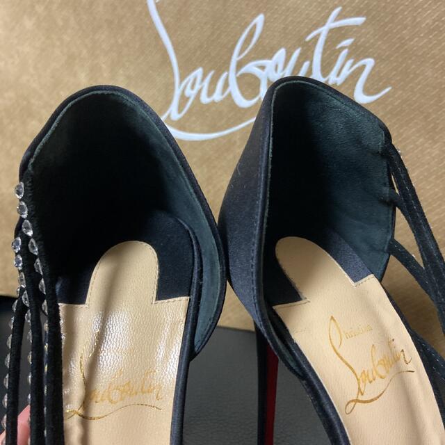 Christian Louboutin(クリスチャンルブタン)のルブタン　ヒール　スワロフスキー レディースの靴/シューズ(ハイヒール/パンプス)の商品写真