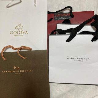 ゴディバ GODIVA ピエールマルコローニ メゾンドショコラ ショップ 袋(ショップ袋)