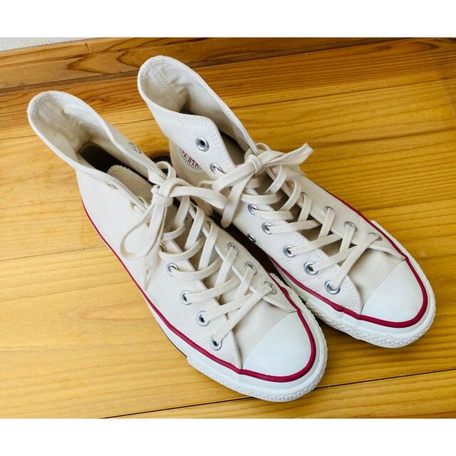 CONVERSE(コンバース)のCONVERSE ALL STAR J HI✨Natural white レディースの靴/シューズ(スニーカー)の商品写真