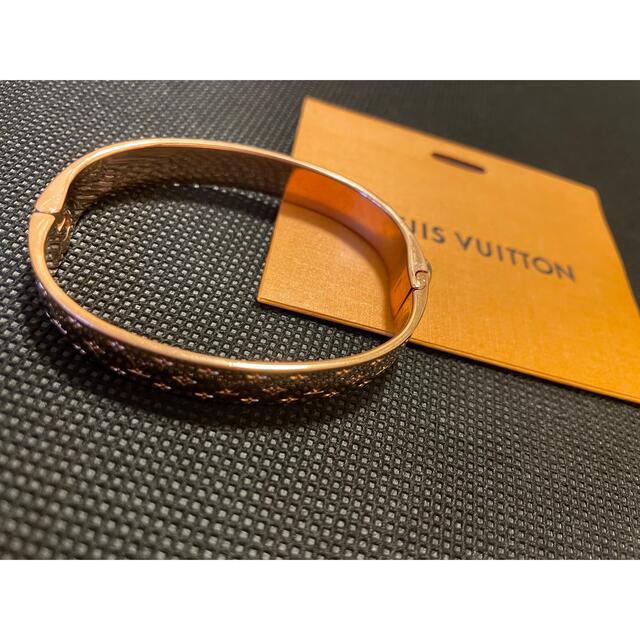 LOUIS VUITTON(ルイヴィトン)のLOUIS VUITTON カフ・ナノグラム　最終値下げ！ レディースのアクセサリー(ブレスレット/バングル)の商品写真