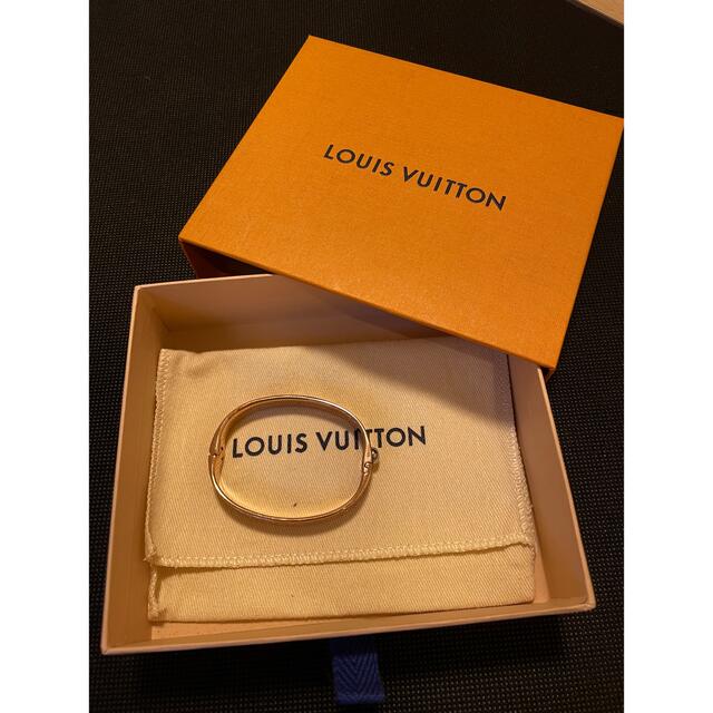 LOUIS VUITTON(ルイヴィトン)のLOUIS VUITTON カフ・ナノグラム　最終値下げ！ レディースのアクセサリー(ブレスレット/バングル)の商品写真